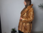 Naturalne damskie futro z rudego lisa – zdjęcie 3
