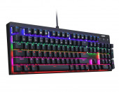 Klawiatura przewodowa mechaniczna gamingowa Aukey KM-G6 RGB – zdjęcie 1