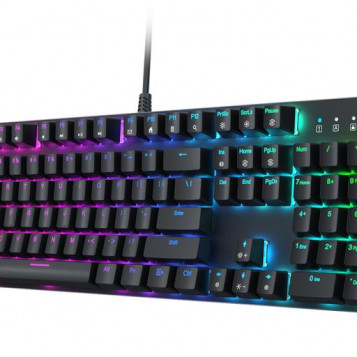 Aukey KM-G12 RGB Blue – klawiatura przewodowa (używany)
