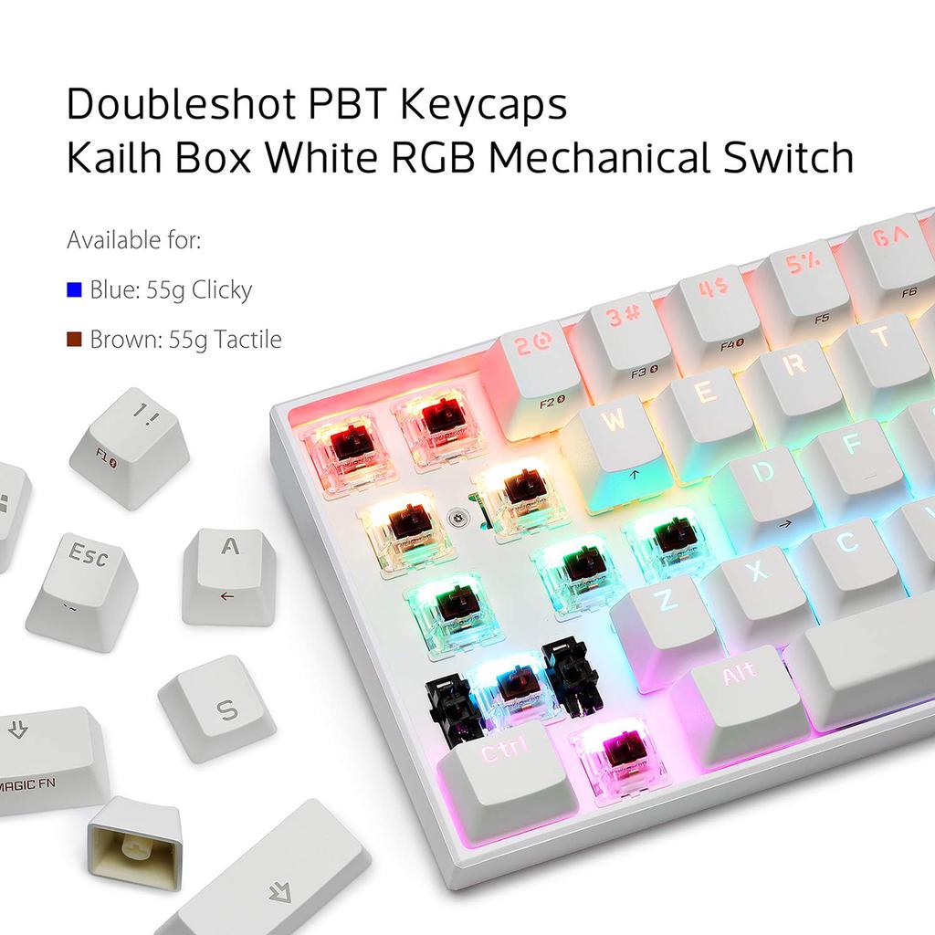 Przełączniki do klawiatury mechanicznej Obins Anne Pro 2 Brown