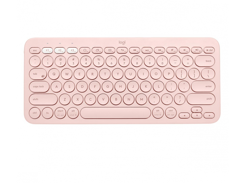 Klawiatura membranowa Logitech K380 Bluetooth for Mac Pink
