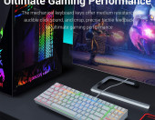 Klawiatura mechaniczna przewodowa gamingowa Redragon K552P-WR-DE Red – zdjęcie 2