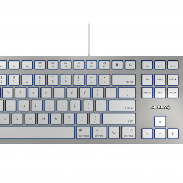 CHERRY KC 6000 Slim Apple – klawiatura przewodowa (używany)