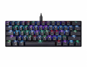 Klawiatura mechaniczna przewodowa gamingowa Motospeed CK61 Kalih White – zdjęcie 1