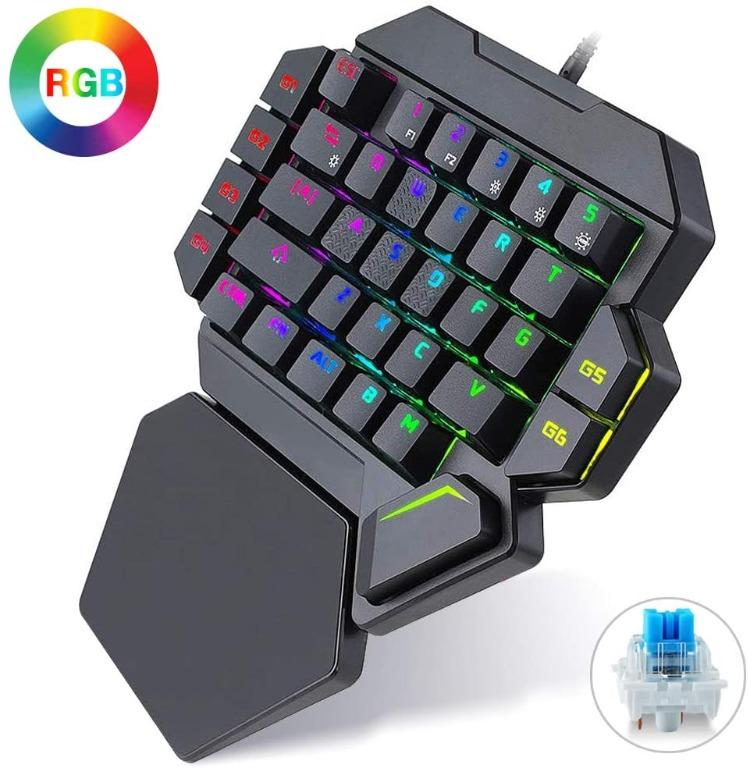 Klawiatura mechaniczna gamepad Miracle Snail K50 RGB PC Mac