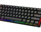 Klawiatura mechaniczna gamingowa DIERYA DK61 RGB 60% wodoodporna PBT Blue – zdjęcie 4