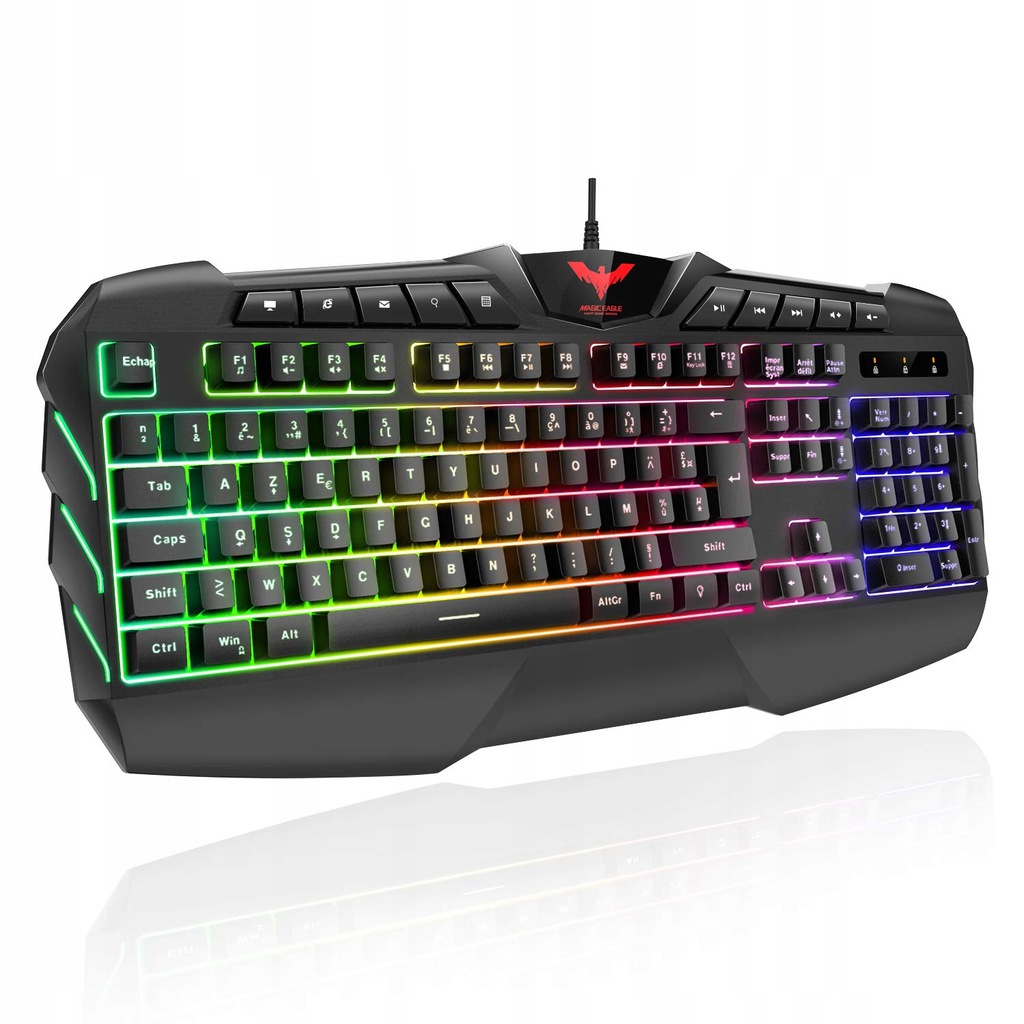 Klawiatura membranowa gamingowa Havit MAGIC EAGLE HV-KB558CM RGB