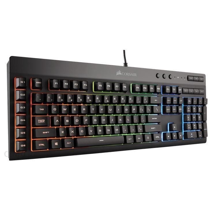 Klawiatura membranowa przewodowa gamingowa Corsair K55 RGB PRO