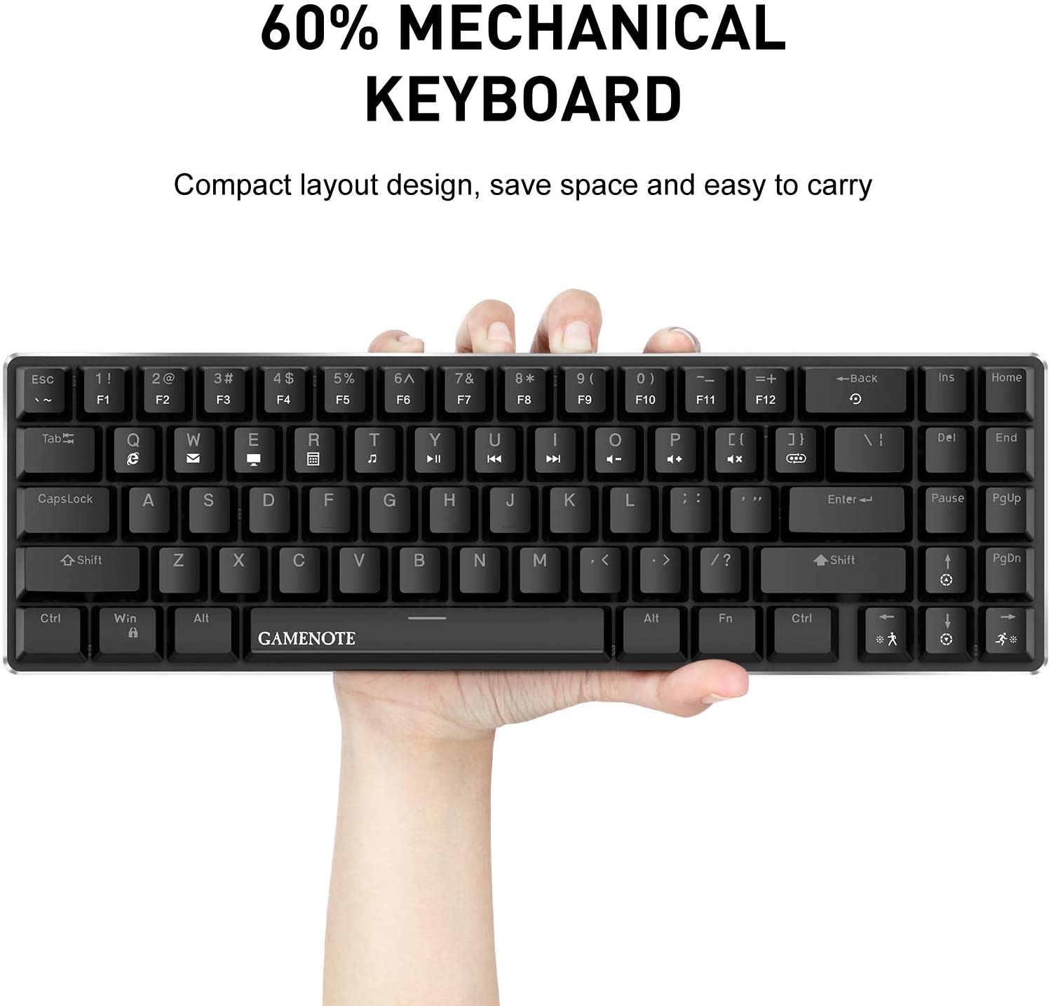Klawiatura mechaniczna przewodowa Havit KB512L RGB USB-C