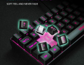 Klawiatura mechaniczna przewodowa gamingowa RedThunder G62 Blacklit RGB – zdjęcie 4