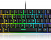Klawiatura mechaniczna przewodowa gamingowa RedThunder G62 Blacklit RGB – zdjęcie 1
