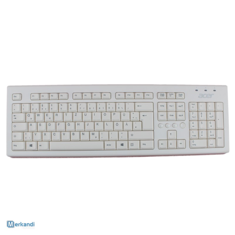 Klawiatura przewodowa biurowa HP PR1101U biała