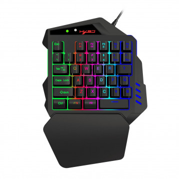 HXSJ V500 RGB USB – klawiatura Streaming Ribbon (używany)