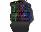 Klawiatura Streaming Ribbon Converter KeyPad HXSJ V500 RGB USB – zdjęcie 1