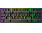 Klawiatura mechaniczna gamingowa HK Gaming GK61v2 RGB Gateron Silver – zdjęcie 4