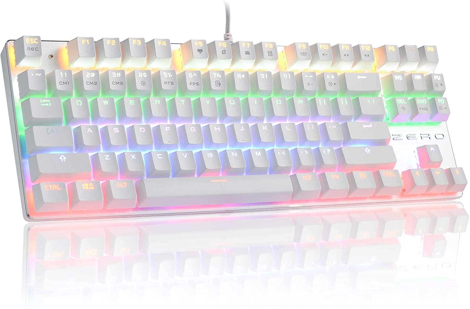 Klawiatura mechaniczna gamingowa HiveNets X51 Zero RGB Blue Switch