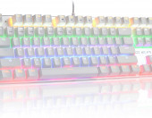 Klawiatura mechaniczna gamingowa HiveNets X51 Zero RGB Blue Switch – zdjęcie 1
