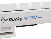 Klawiatura mechaniczna gamingowa Ducky White One2 Mini Red Silent Switch – zdjęcie 4