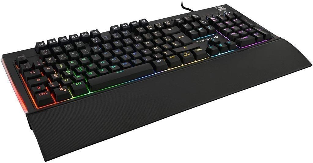 Klawiatura membranowa gamingowa The G-LAB Keyz Tellurium RGB