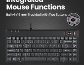 Klawiatura trackball przewodowa Perixx PERIBOARD-505 PLUS – zdjęcie 3