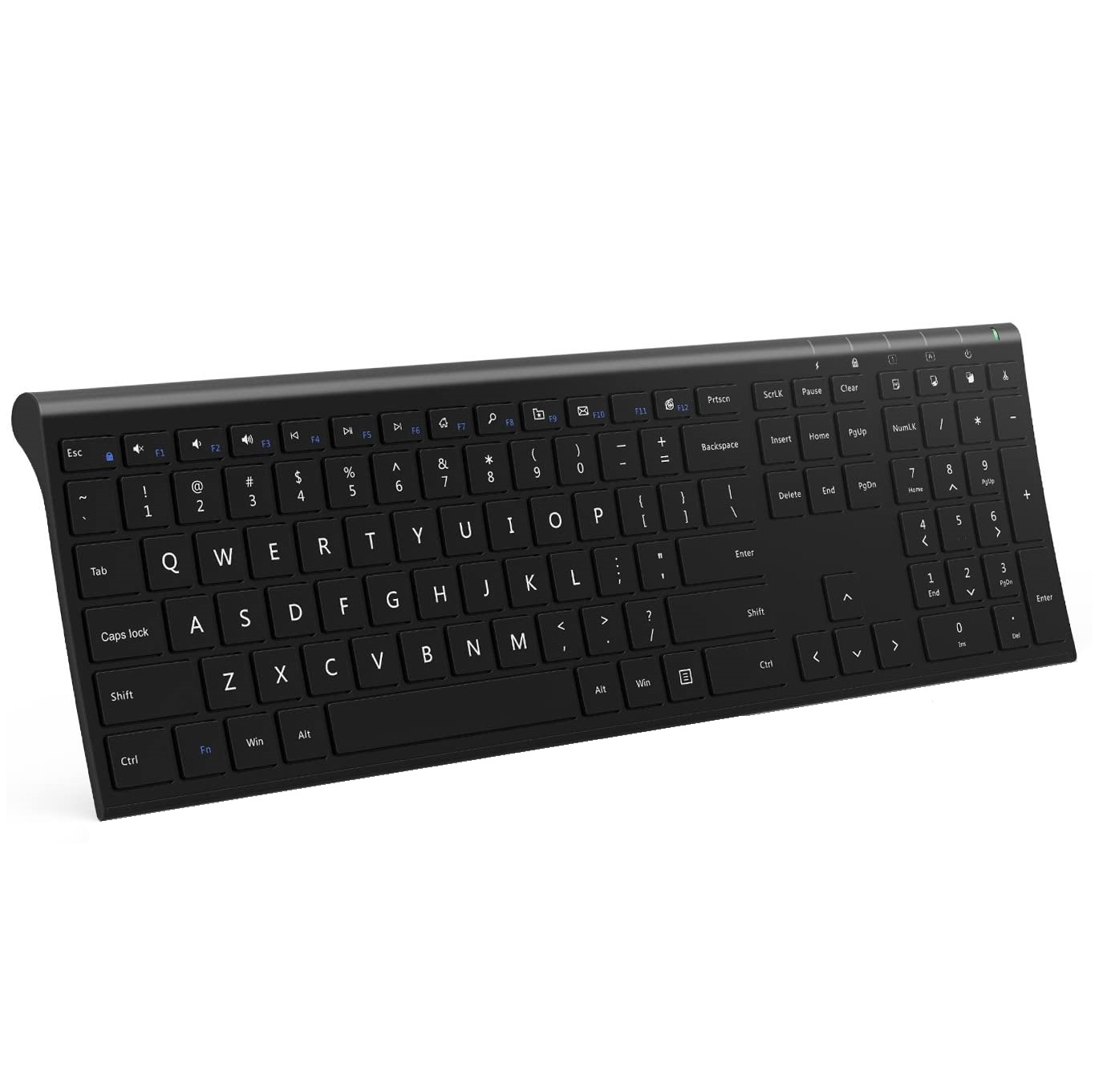 Klawiatura bezprzewodowa Bluetooth Jelly Comb 2.4GHz Ultra Slim Windows