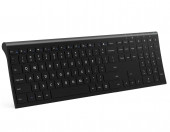 Klawiatura bezprzewodowa Bluetooth Jelly Comb 2.4GHz Ultra Slim Windows – zdjęcie 1