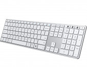 Klawiatura bezprzewodowa SeenDa Bluetooth MacOS PC TV QWERTZ – zdjęcie 1