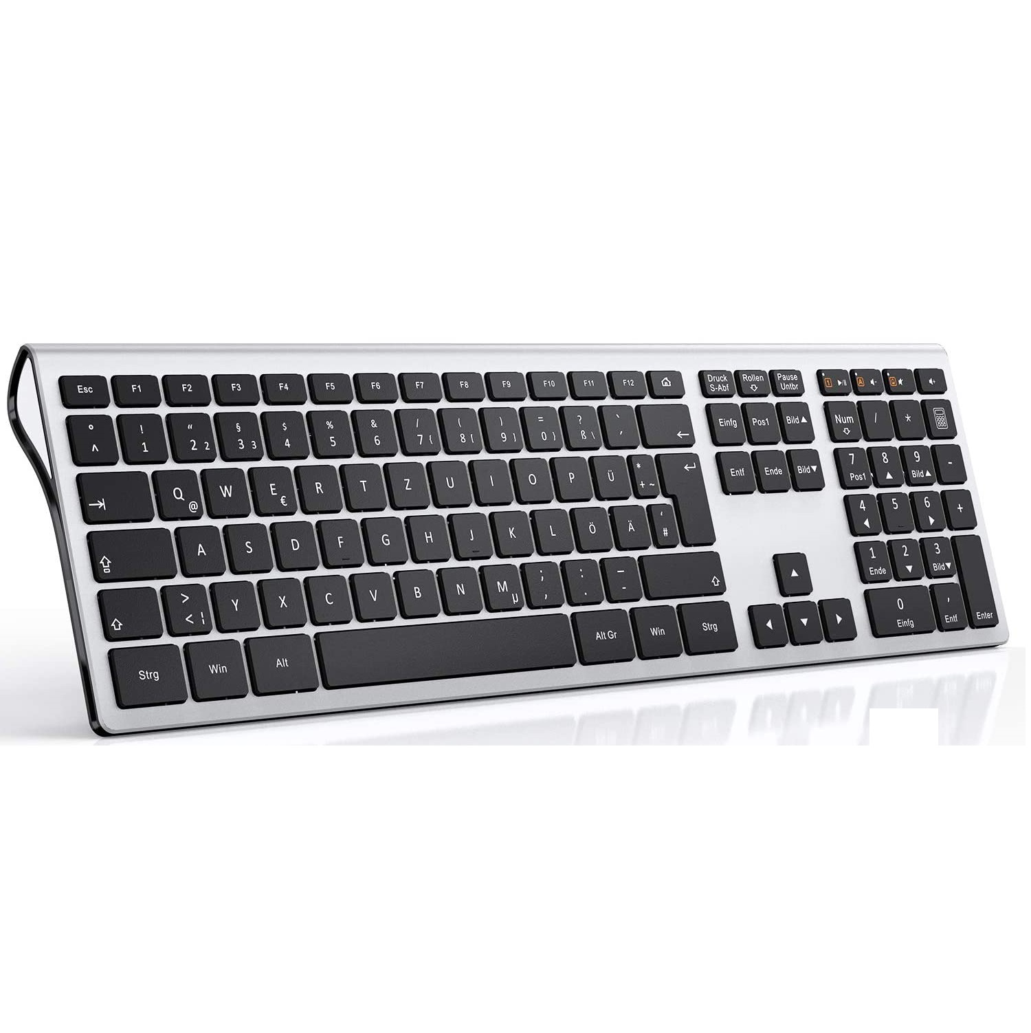 Klawiatura bezprzewodowa SeenDa Nano Bluetooth MacOS PC TV QWERTZ