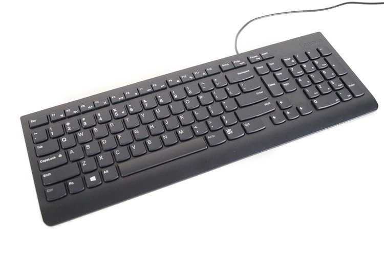 Klawiatura Lenovo SK-8823 EKB-536A Slim USB QWERTY czarna