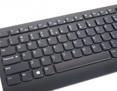 Klawiatura Lenovo SK-8823 EKB-536A Slim USB AZERTY czarna – zdjęcie 2