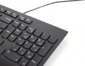 Klawiatura Lenovo SK-8823 EKB-536A Slim USB AZERTY czarna – zdjęcie 3