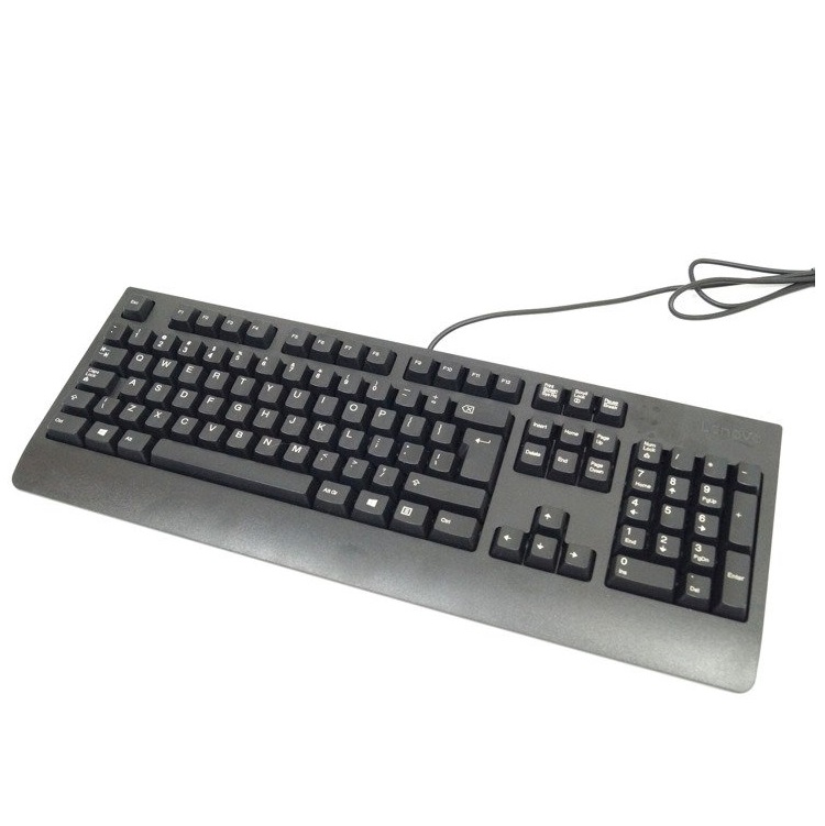Klawiatura przewodowa Lenovo KBBH21 KU-1619 QWERTZ czarna