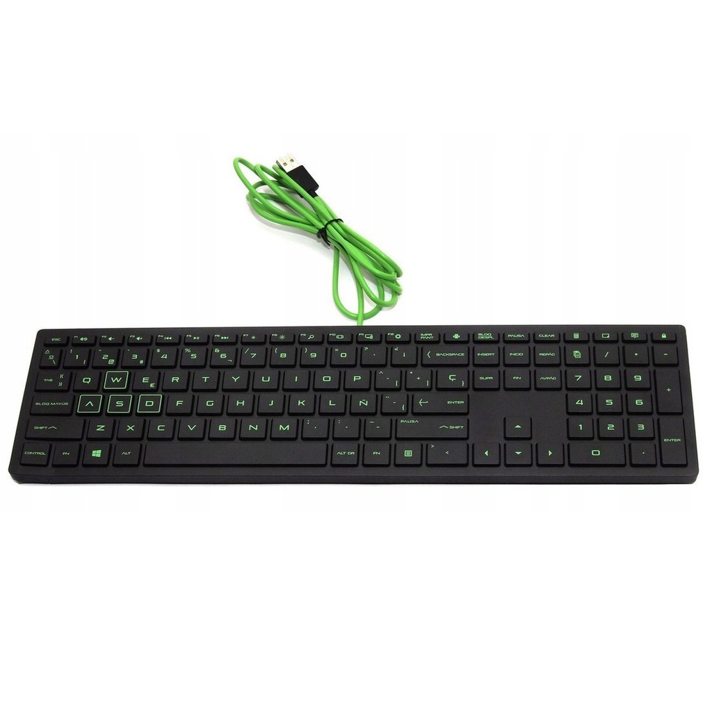 Klawiatura przewodowa HP TPC-P001M TPC-P001K USB LifeStyle QWERTZ