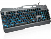 Klawiatura przewodowa gamingowa podświetlana KLIM Lightning V2 AZERTY – zdjęcie 1