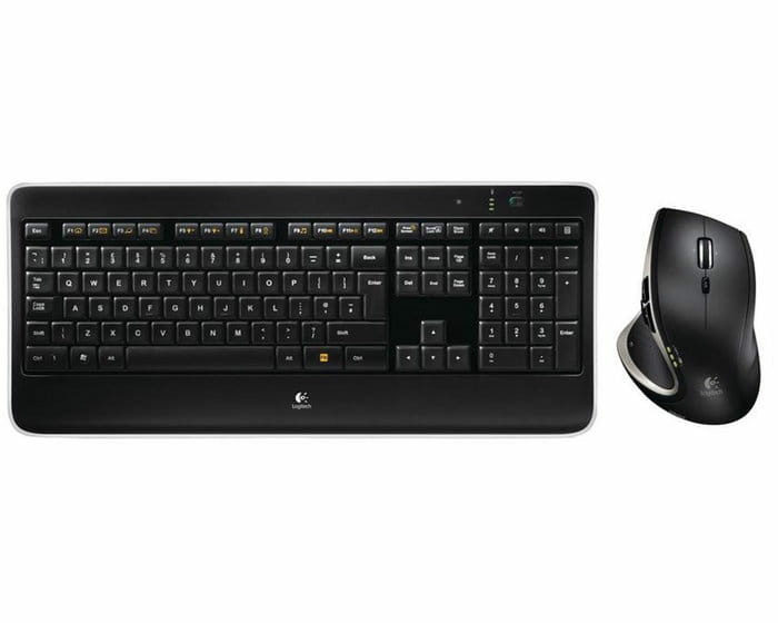 Zestaw bezprzewodowej klawiatury i myszki Logitech MX800 AZERTY