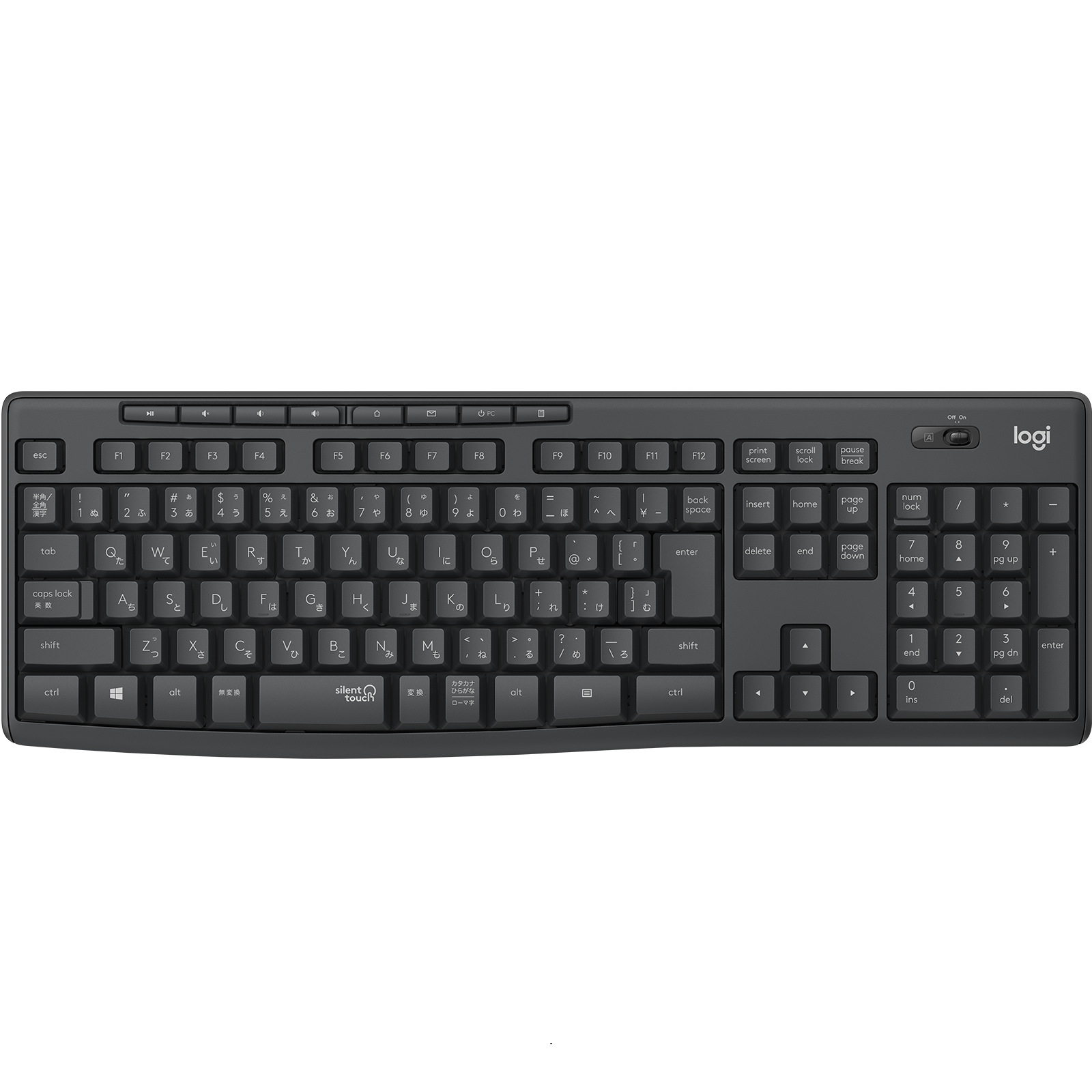 Zestaw bezprzewodowej klawiatury i myszki Logitech K295 QWERTY