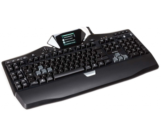 Klawiatura przewodowa gamingowa Logitech G19s LCD AZERTY