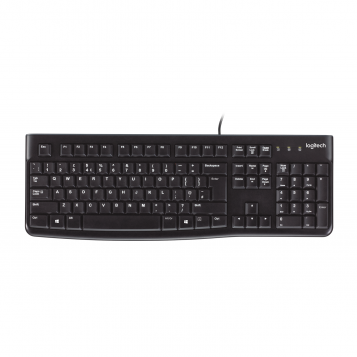 Logitech K120 QWERTZ – klawiatura przewodowa (stan nowy)