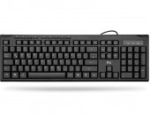 Klawiatura przewodowa biurowa Rii RK907 USB Mac PC Android QWERTZ – zdjęcie 3