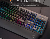 Klawiatura przewodowa biurowa The G-LAB KEYZ-Palladium-IT QWERTY – zdjęcie 2