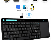 Klawiatura bezprzewodowe do telewizora PC tablet Rii Mini i18 QWERTZ – zdjęcie 2