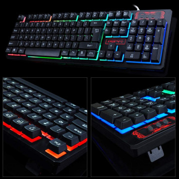 PSFY K-13 RGB QWERTY – klawiatura przewodowa (używany)