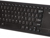 Klawiatura bezprzewodowa Touchpad AmazonBasics SmartTV QWERTY czarny – zdjęcie 2