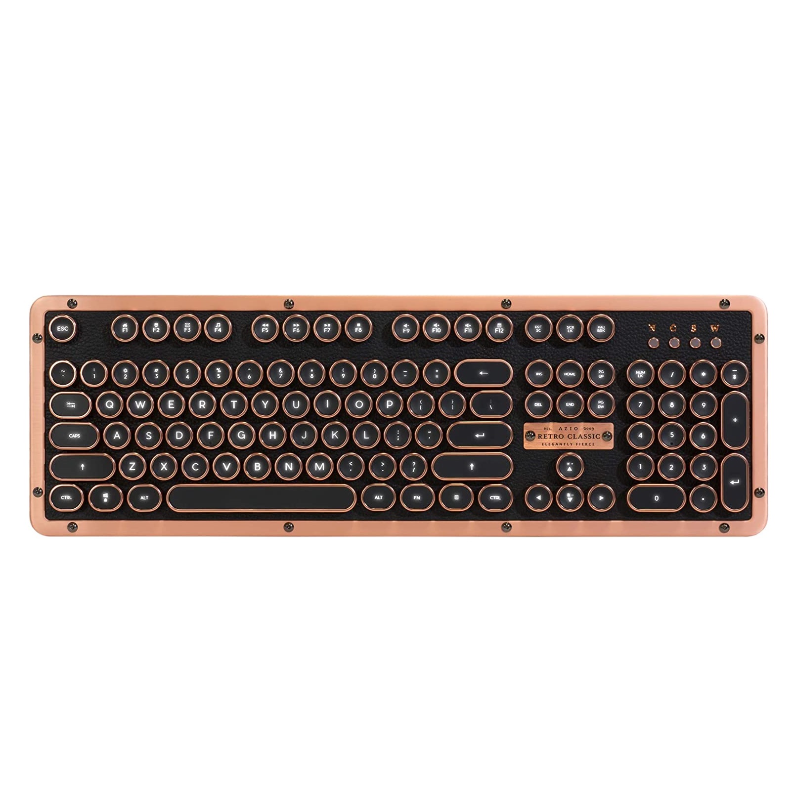 Klawisze i przełączniki do klawiatury Azio Retro Classic EF QWERTY