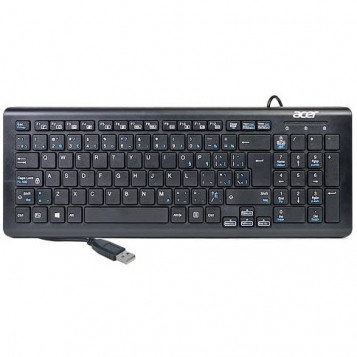 Acer SK-9626 Slim QWERTZ – klawiatura przewodowa (używany)