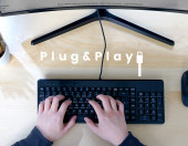 Klawiatura przewodowa biurowa Perixx Periboard-220 QWERTY – zdjęcie 2