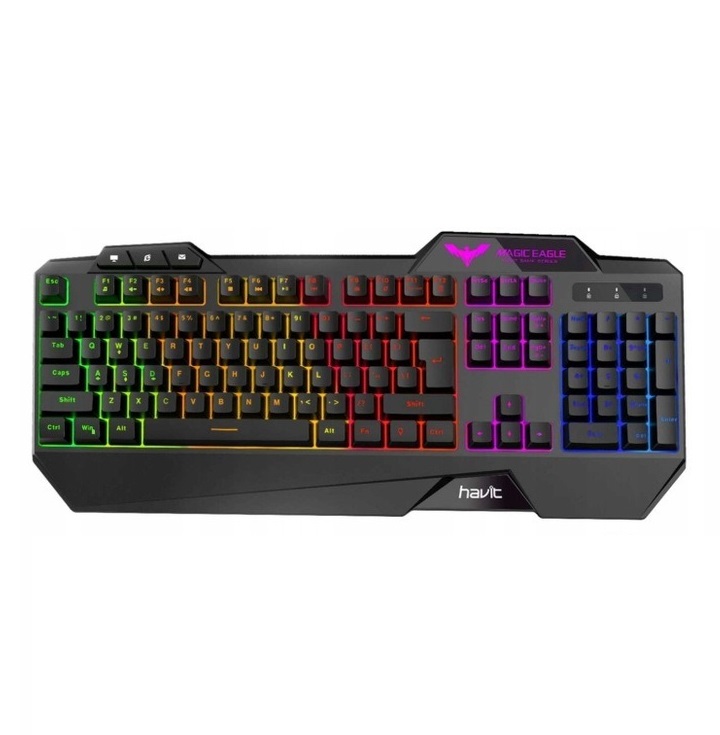 Klawiatura membranowa gamingowa Havit MAGIC EAGLE HV-KB392L RGB QWERTZ