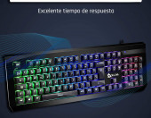 Klawiatura mechaniczna przewodowa KLIM Domination PC PS4 AZERTY – zdjęcie 2