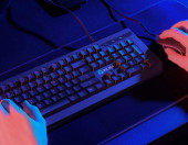 Klawiatura mechaniczna przewodowa KLIM Domination PC PS4 AZERTY – zdjęcie 3