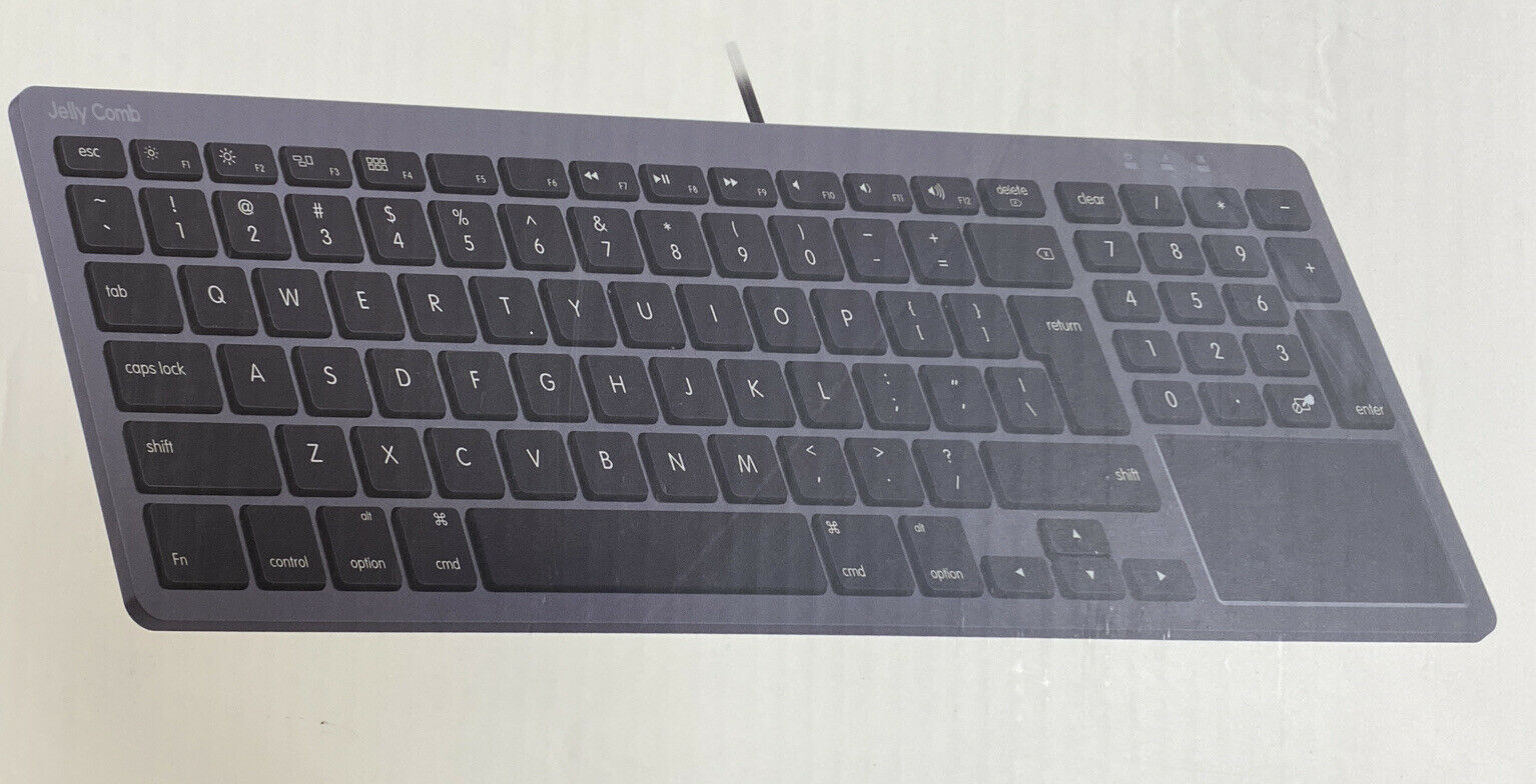 Klawiatura przewodowa Jelly Comb K069 iPad Pro QWERTZ
